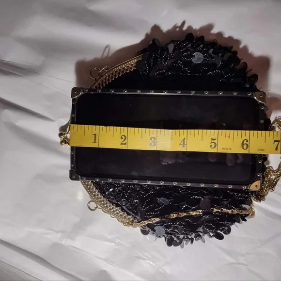 🟠 Vintage Beaded Cocktail Bag - Picture 14 of 15